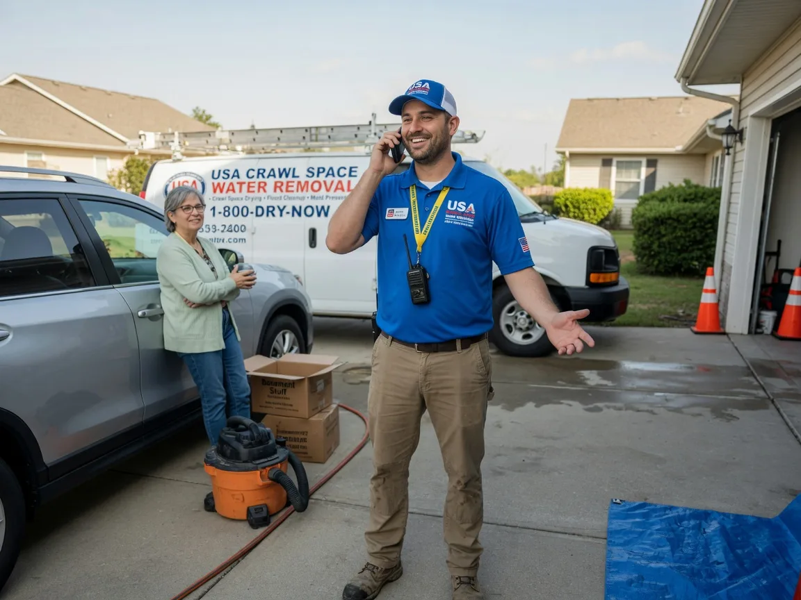Crawl Space Water Removal Smackover, AR FAQs